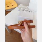 Luxury Inspired Loewe Anagram 2.0cm Width Replicas Belt