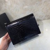 Saint Laurent AAA+ Replicas Shoulder 377057 Black/Red Bags