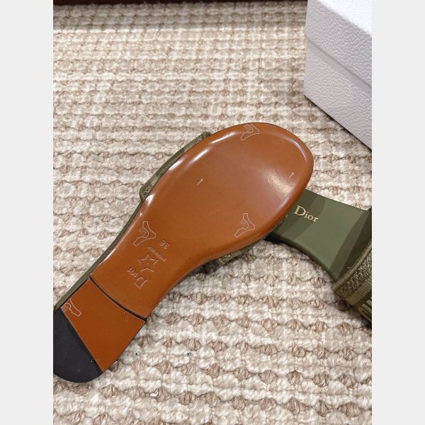 Replica Dior Flat Slipper DWAY SLIDE