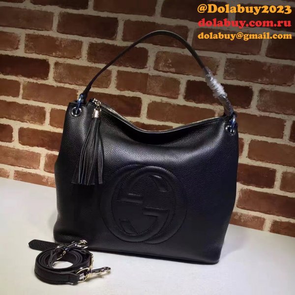 Replica Gucci Luxury Shoulder Soho Leather Hobo 408825 Bag