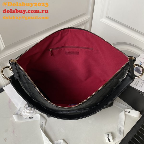 Replica Designer Maxi Black AS4339 Hobo 1:1 Mirror Bag