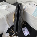 Cheap 1:1 Mirror AS4611 Baguette Black Bags Online Sale