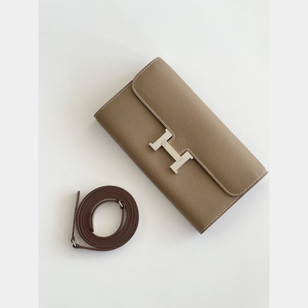 Luxury hermes constance to go epsom H clutch