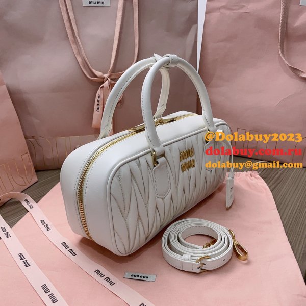 Great Replica Miu Miu Top Handle Matelasse 5BB148 Bags