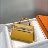 Buy Designer Best Replica Hermes Kelly 19CM Mini Bags Online