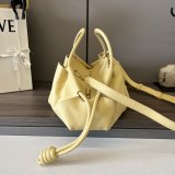 Top Quality Paseo Dumpling Buns small Nappa leather BAG