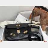 Designer hermes kelly moove 17cm swift leather Luxury bag