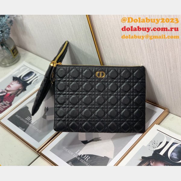 Where to buy Faux Dior Clutch Copy Bags 2022 Black Dolabuy