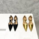 Bottega Veneta Replica Flat Pointed Toe Sandals Shoes