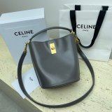 UK Celine Perfect Fake Quality Teen Bucket Triomphe Bag