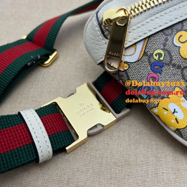 Gucci Replica 682933 animal print belt Perfect bag