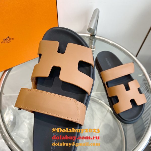 Fashion 1:1 Mirror hermes Chypre sandal