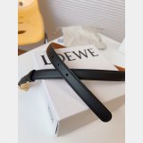 Luxury Inspired Loewe Anagram 2.0cm Width Replicas Belt