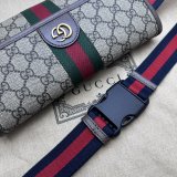 Ophidia GG Perfect Gucci 752597 Belt Ebony Supreme Replica Bag