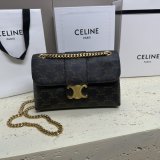 Celine Victoire Triomphe Canvas Tan 116593 Duplicate Bag