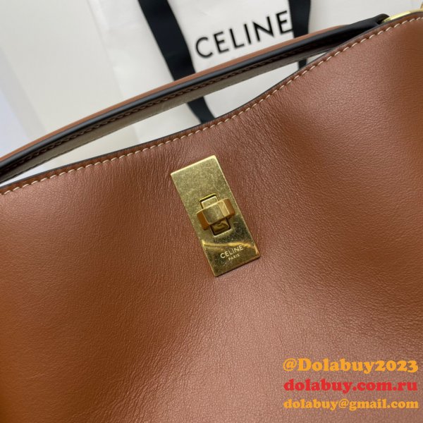 UK Celine Perfect Fake Quality Teen Bucket Triomphe Bag