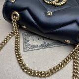 Matelassé Copy 443497 Gucci GG Marmont Small Replicas Bag