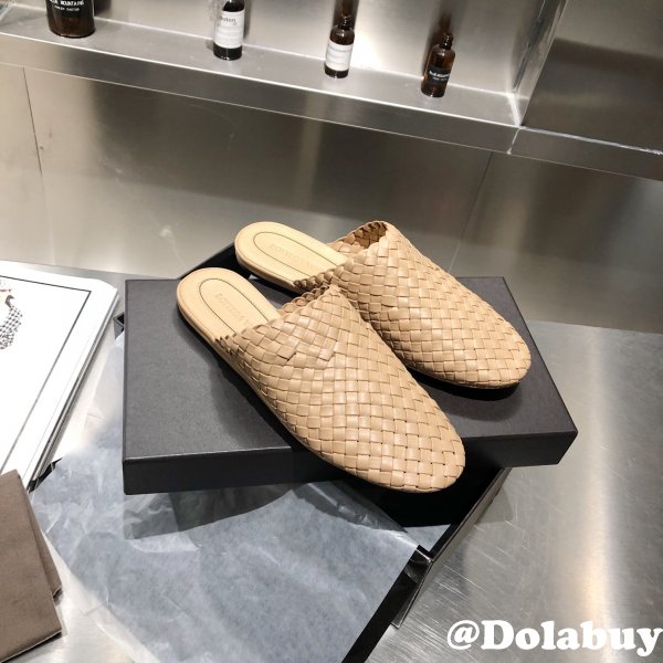 Hottest Bottega Veneta Fashion Slippers Camel