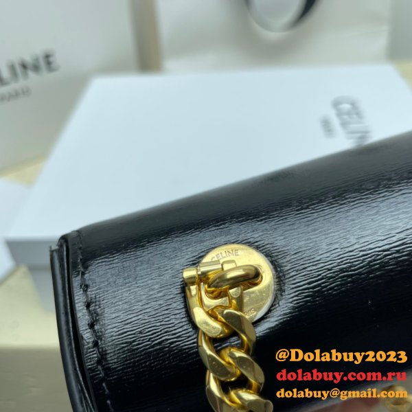 REPLICA CELINE RIOMPHE 20.5CM chain bag