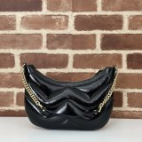 Luxury GG Marmont Gucci 777263 Knockoff Shoulder Black Bag