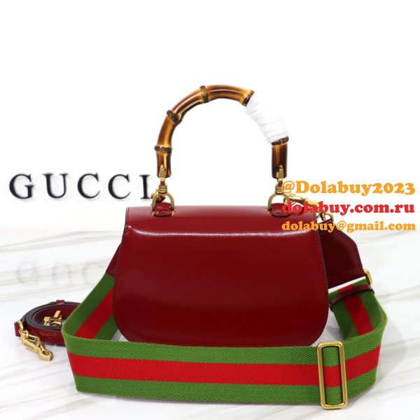 Top Quality Gucci Bamboo 1947 Small Top Handle Bag #675797