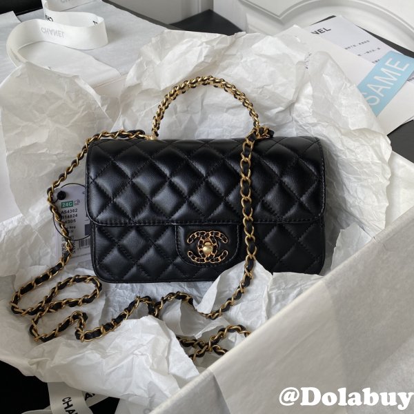 Luxury Replica Classic Flap Fashion AS4362 Black Bags