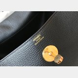 Replica Hermes Lindy 26cm Black Bags Sale Outlet Online