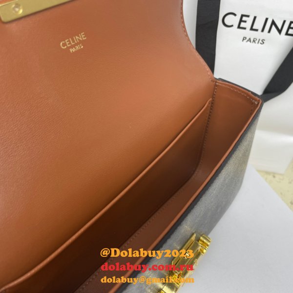 REPLICA CELINE RIOMPHE 20.5CM chain bag