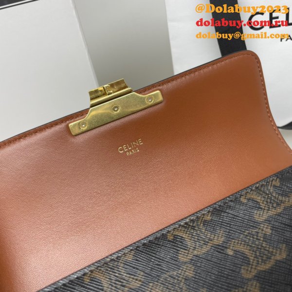 REPLICA CELINE RIOMPHE 20.5CM chain bag