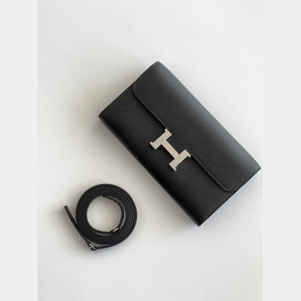 Luxury hermes constance to go epsom H clutch