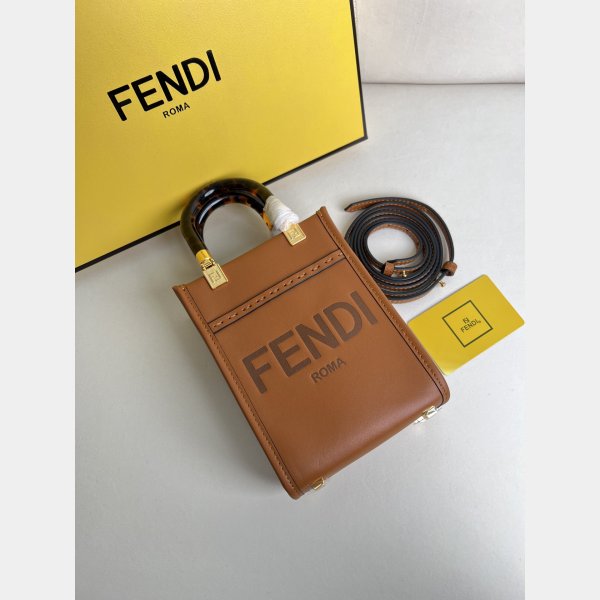 7 Star FENDI ROMA Sunshine mini handbag