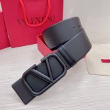 Wholesale Replica Valentino Black/Red Belts