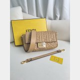 Top Quality fendi Iconic Baguette Medium nappa handbag