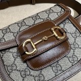 Gucci Duplicate Horsebit 1955 Rounded Belt 760198 High Quality Bag