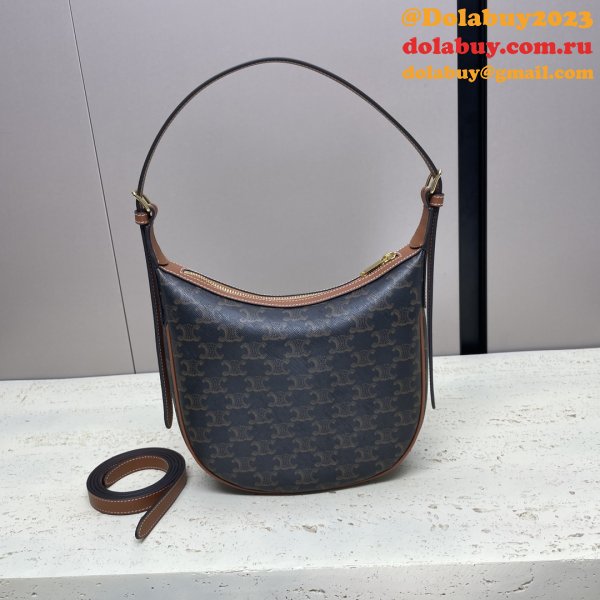 Designer Celine Fake 117253 Heloise Cuir Triomphe Bag