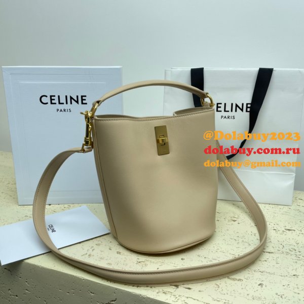 UK Celine Perfect Fake Quality Teen Bucket Triomphe Bag