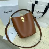 UK Celine Perfect Fake Quality Teen Bucket Triomphe Bag